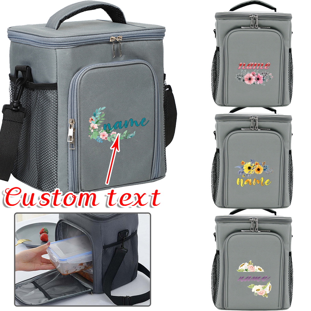 Food Storage Name - Customized Name Food Storage Bag Ice