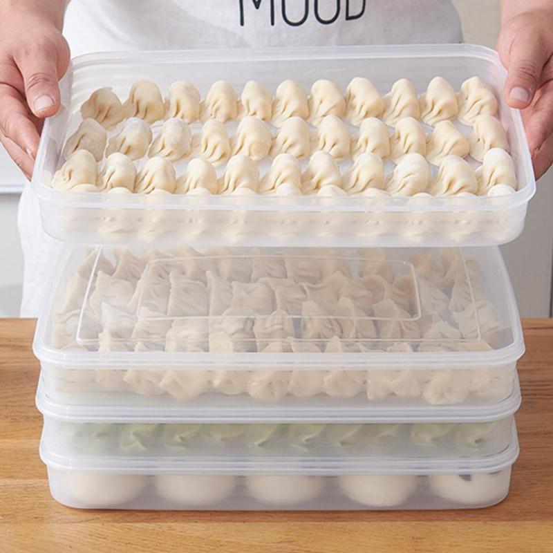 Food Storage For Refrigerator - Transparent Kitchen Storage Box Refrigerator Organizer