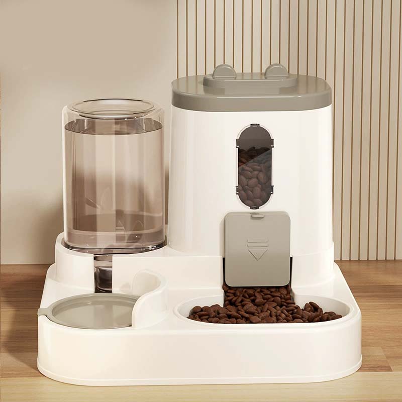 Food Storage Not Plastic - Automatic Feeder Dog Cat Food Bowl