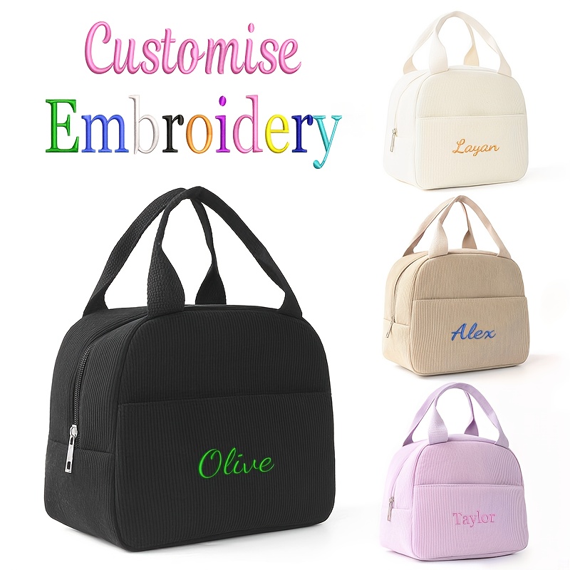 Food Storage Name - Customized Name Food Thermal Insulated Bag