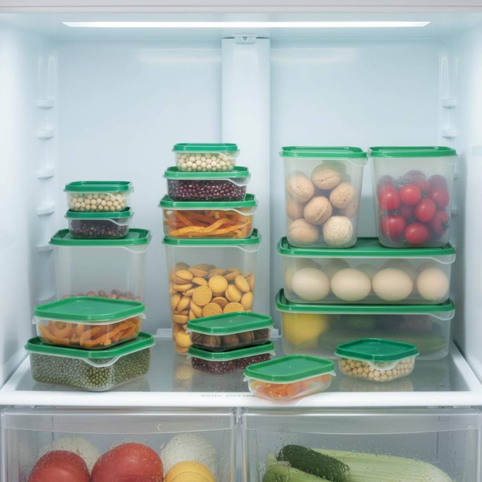 17 Pieces Fridge Storage Box S - огляд і ціна Food Storage For Refrigerator