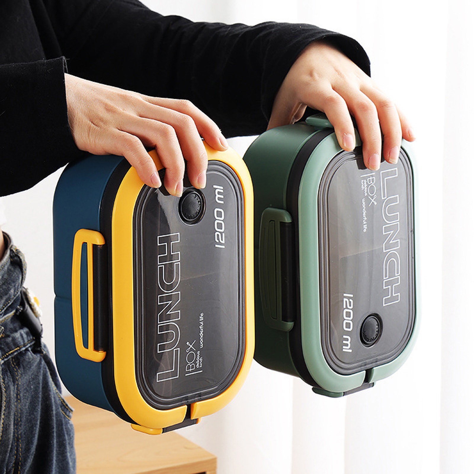 Sealed Double-Layer Lunch Box  - огляд і ціна Food Storage Not Plastic