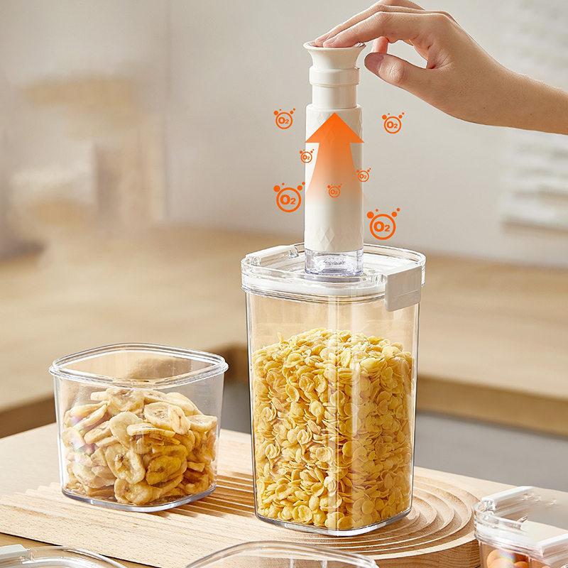 Vacuum Sealed Tank Coffee Bean - огляд і ціна Airtight Cereal Jar