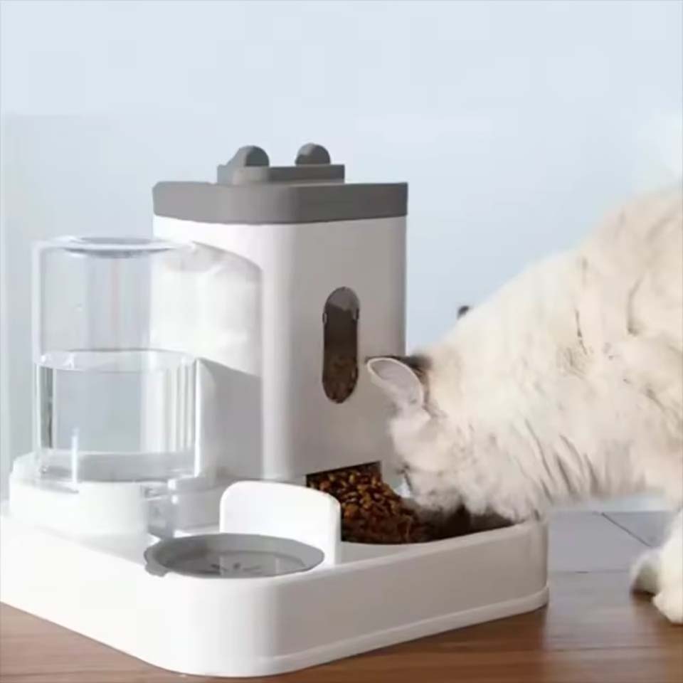 Automatic Feeder Dog Cat Food  - огляд і ціна Food Storage Not Plastic