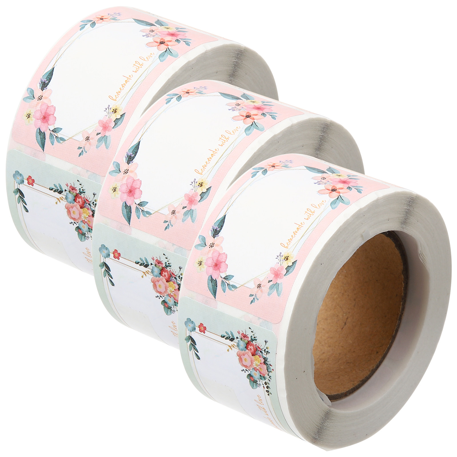 3 Rolls Blank Name Labels Flor - огляд і ціна Food Storage Name