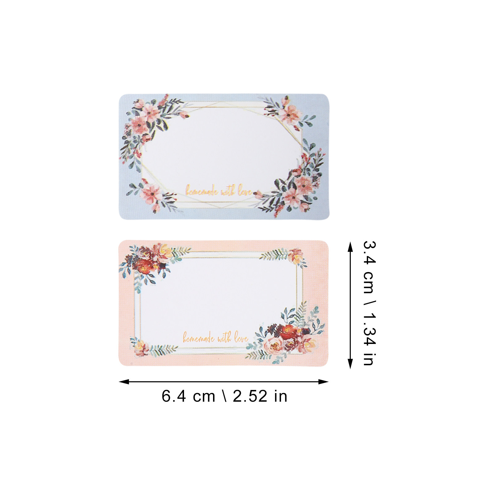 3 Rolls Blank Name Labels Flor - огляд і ціна Food Storage Name