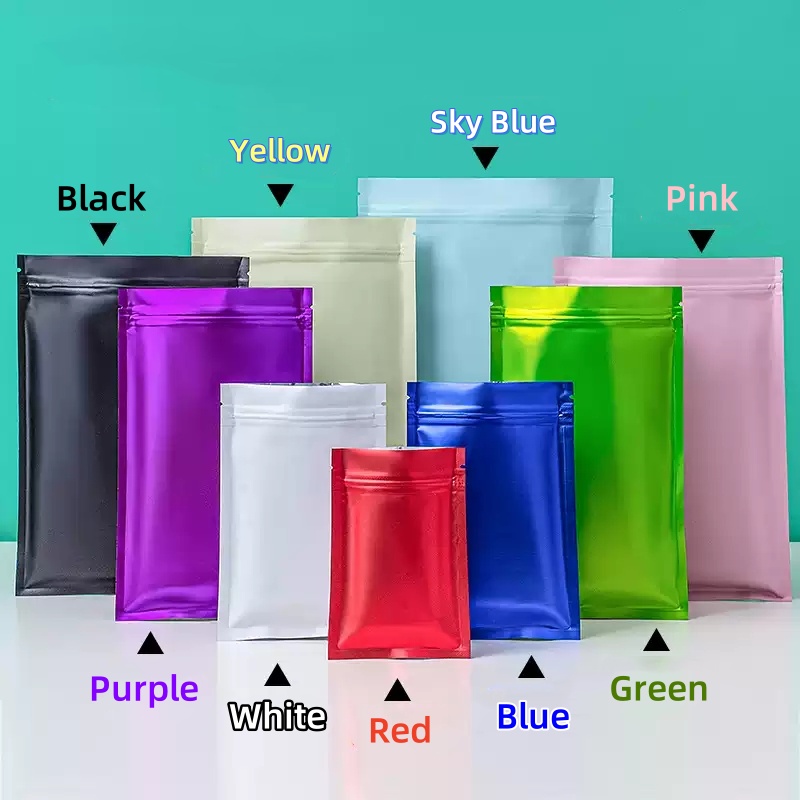 100 pcs Colorful Top Feed Foil - огляд і ціна Zebra Food Storage