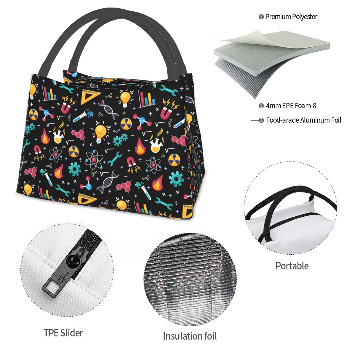 STEM Icons Pattern Science Eng - огляд і ціна Food Storage Engineering