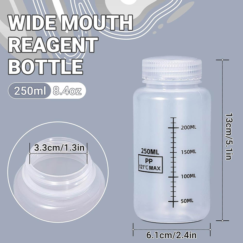 8oz/250ml Wide Mouth Plastic B - огляд і ціна Food Storage Not Plastic