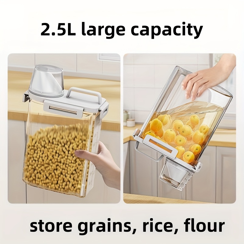 1pc Storage Container, Househo - огляд і ціна Airtight Cereal Jar