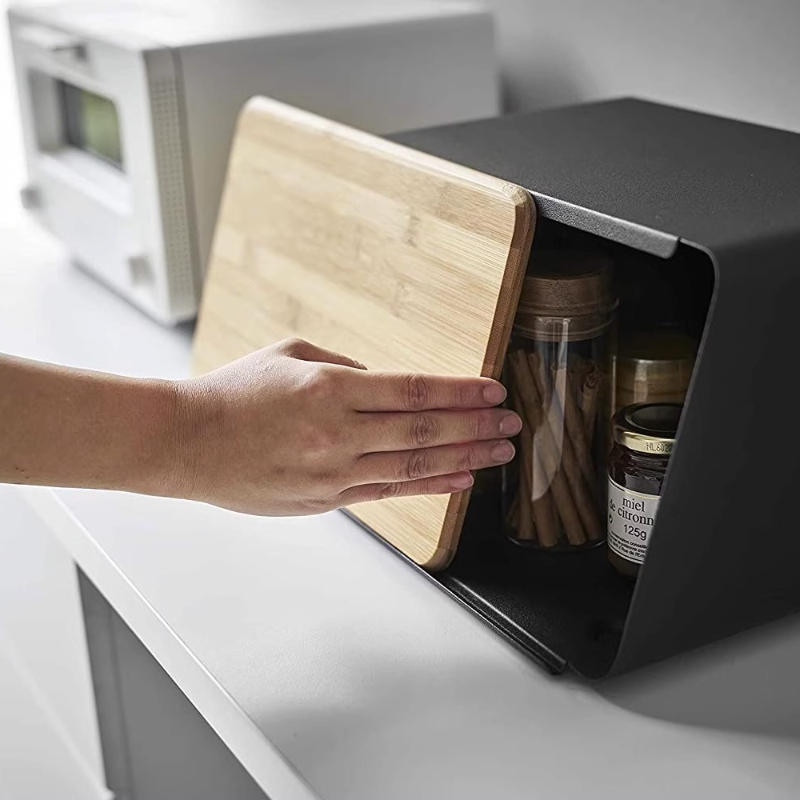 Bamboo Bread Box for Kitchen S - огляд і ціна Bread Box Bamboo