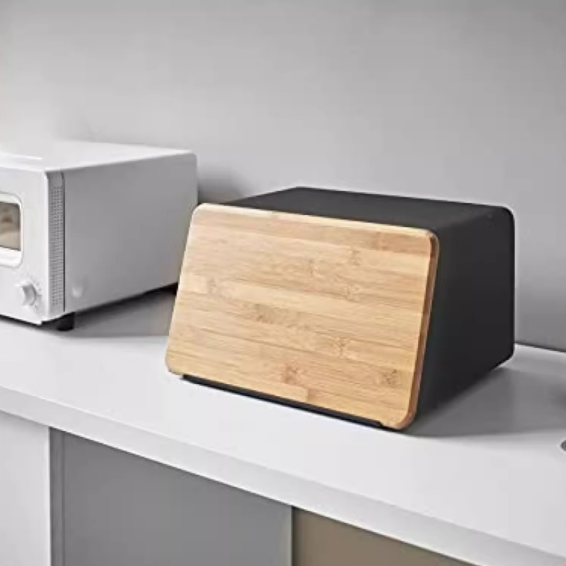 Bamboo Bread Box for Kitchen S - огляд і ціна Bread Box Bamboo