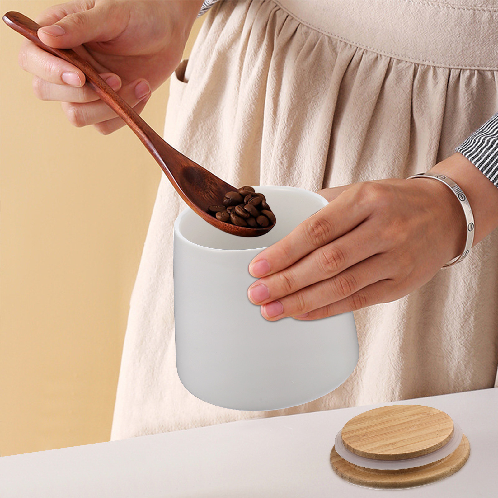 1Set Ceramic Storage Jar Nordi - огляд і ціна Airtight Cereal Jar