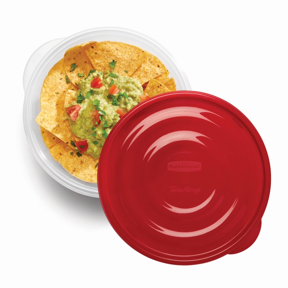 Large Round Food Storage Conta - огляд і ціна Food Storage Plastic Container