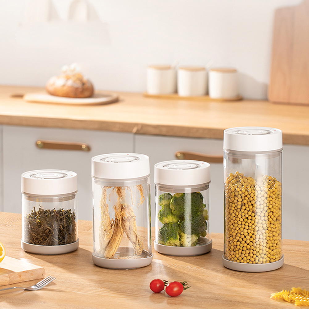 Kitchen Moisture-proof Glass C - огляд і ціна Food Storage Jar Set