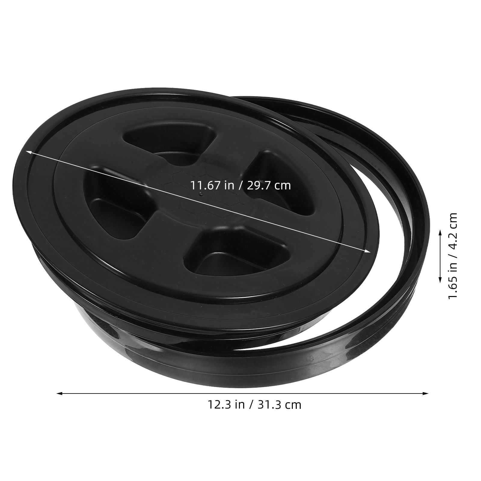 2Pcs Lock Bucket Lid Airtight  - огляд і ціна Food Storage Airtight