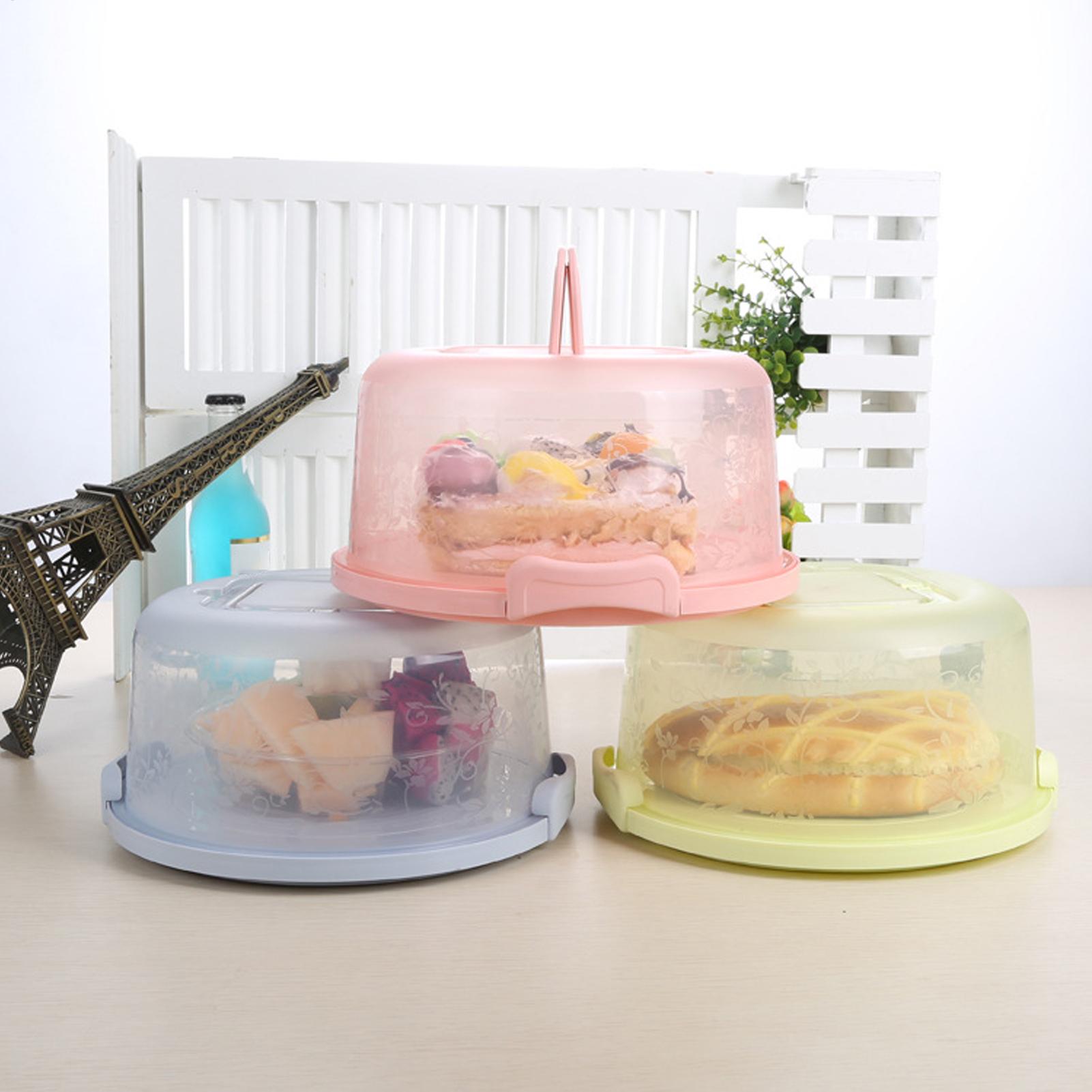 Handheld Cake Carrier Reusable - огляд і ціна Food Storage Plastic Container