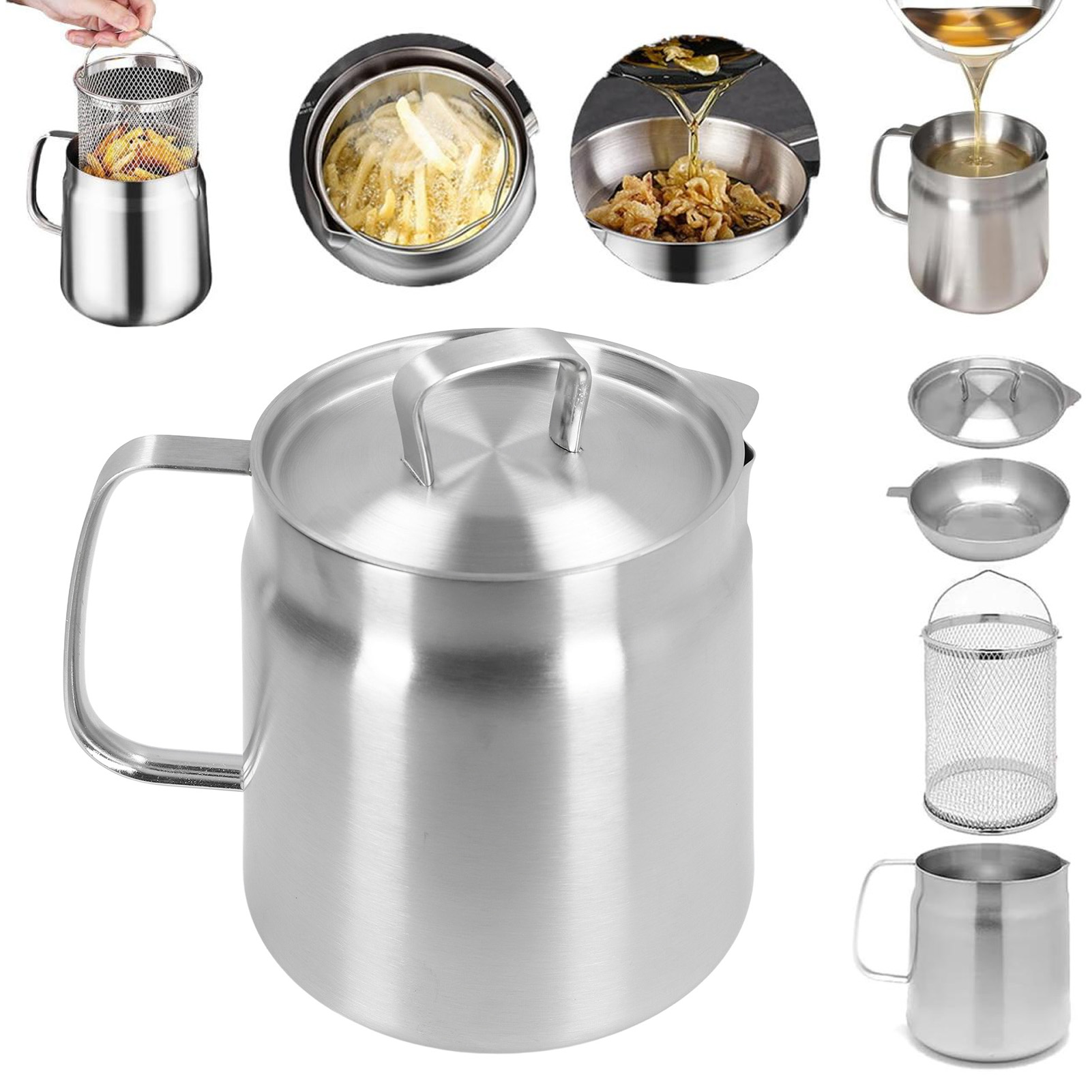 Oil Strainer Pot Multifunction - огляд і ціна Herb Keeper Container