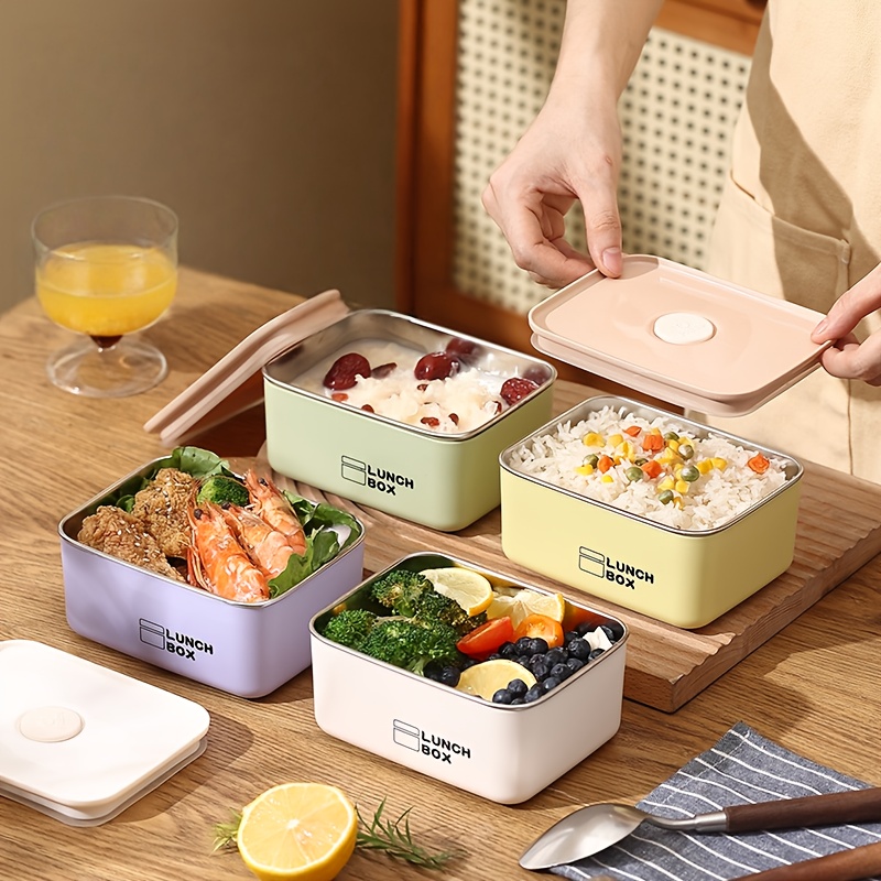 Stainless Steel Leak-Proof Foo - огляд і ціна Food Storage Jar Set