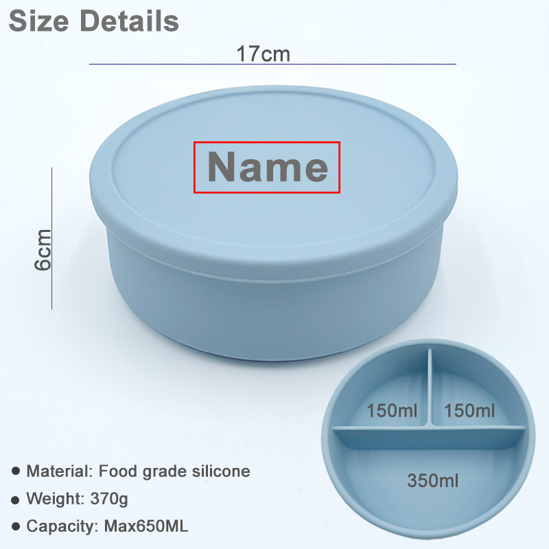 Personalized Name 3 Compartmen - огляд і ціна Food Storage Name