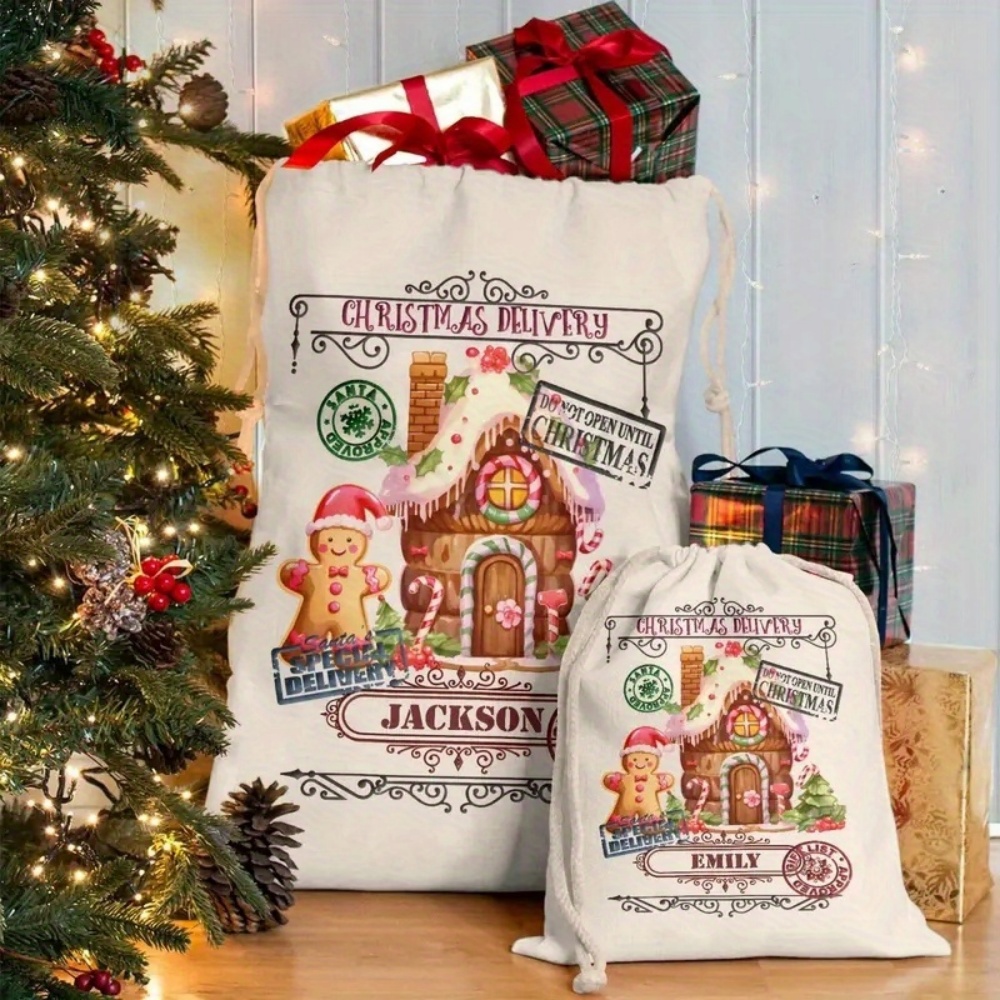 Custom Name Festive Gingerbrea - огляд і ціна Food Storage Name