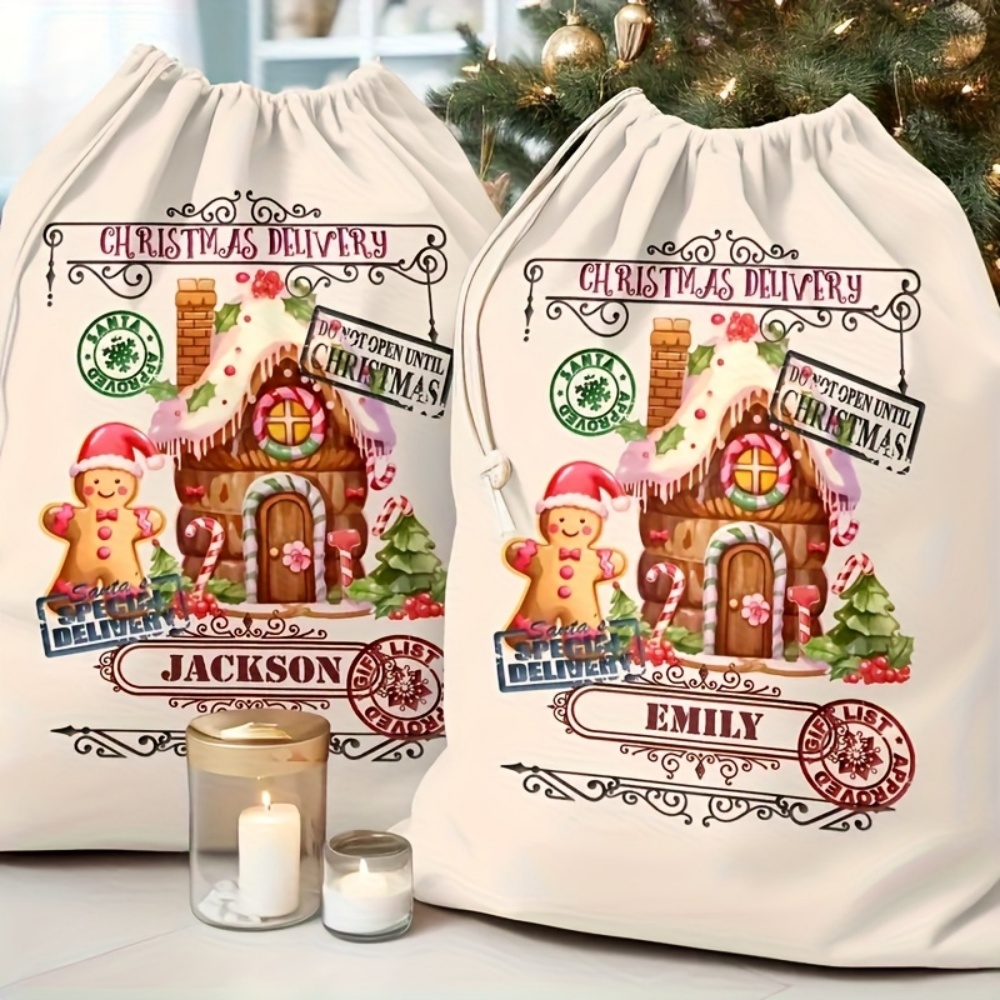 Custom Name Festive Gingerbrea - огляд і ціна Food Storage Name