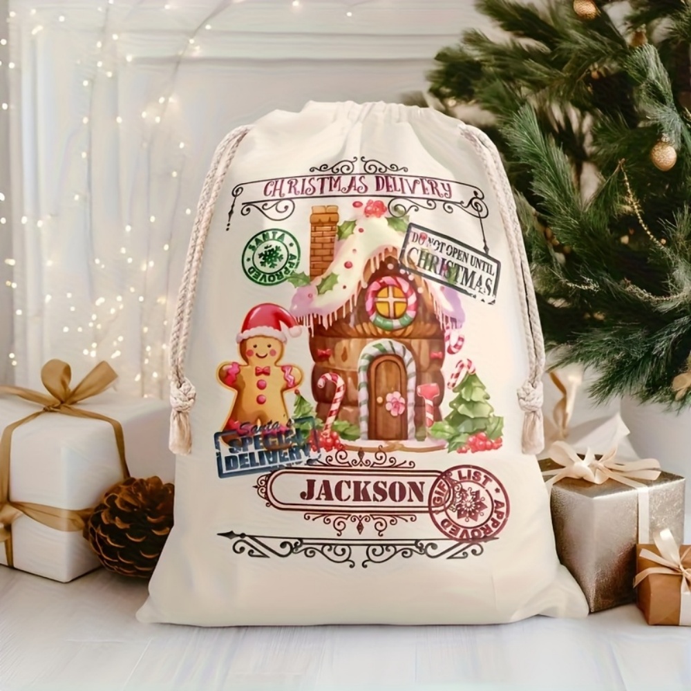 Custom Name Festive Gingerbrea - огляд і ціна Food Storage Name