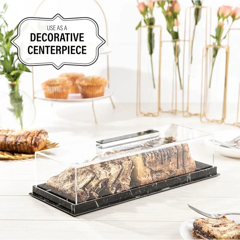 Acrylic Bread Box Rectangular  - огляд і ціна Bread Box Bamboo
