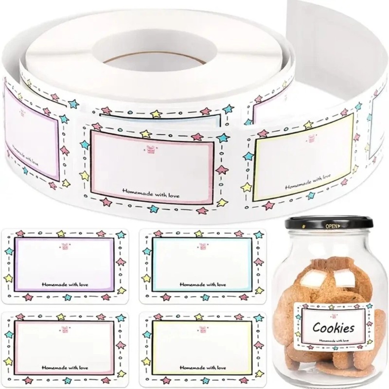 250Pcs/Roll Blank Kitchen Name - огляд і ціна Food Storage Name