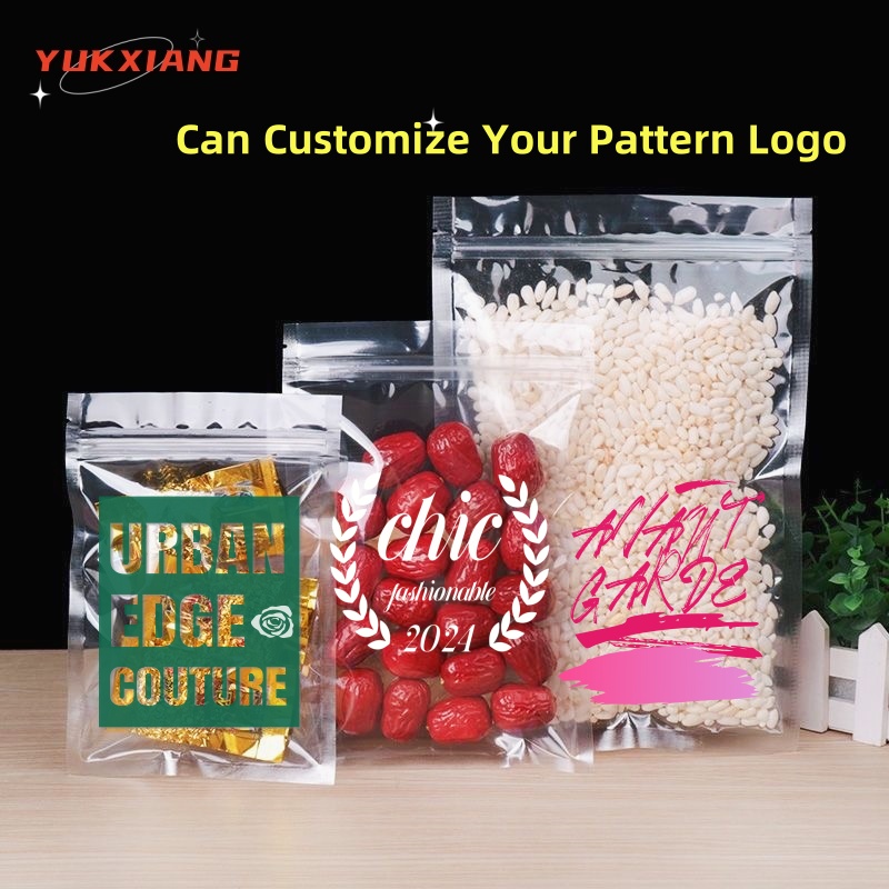 50pcs Transparent Flat Bottom  - огляд і ціна Zebra Food Storage
