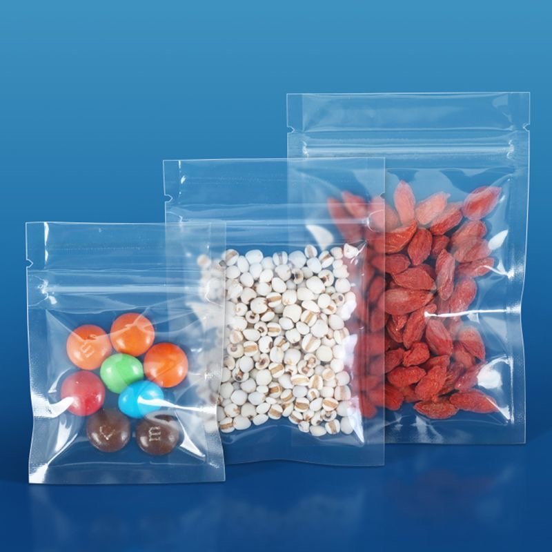 50pcs Transparent Flat Bottom  - огляд і ціна Zebra Food Storage