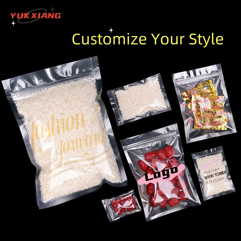 50pcs Transparent Flat Bottom  - огляд і ціна Zebra Food Storage