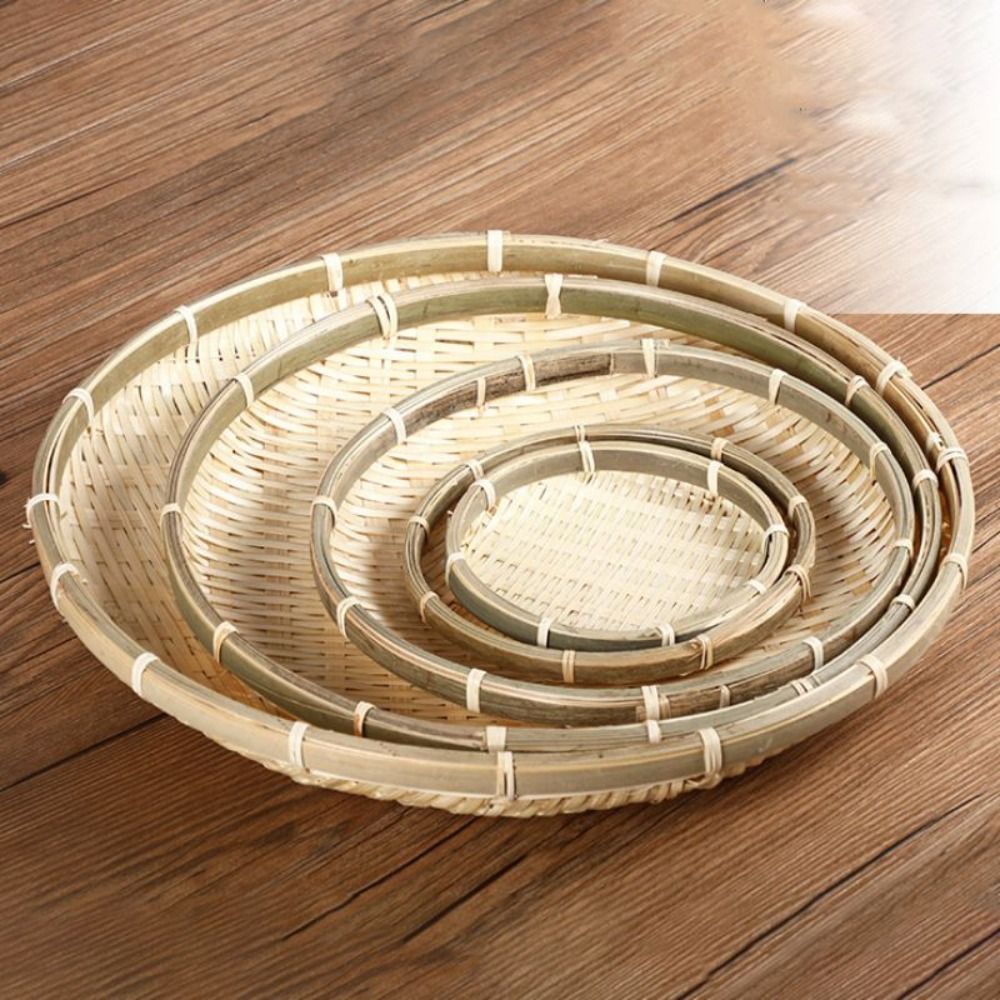 Handmade Woven Bamboo Tray Bam - огляд і ціна Bread Box Bamboo