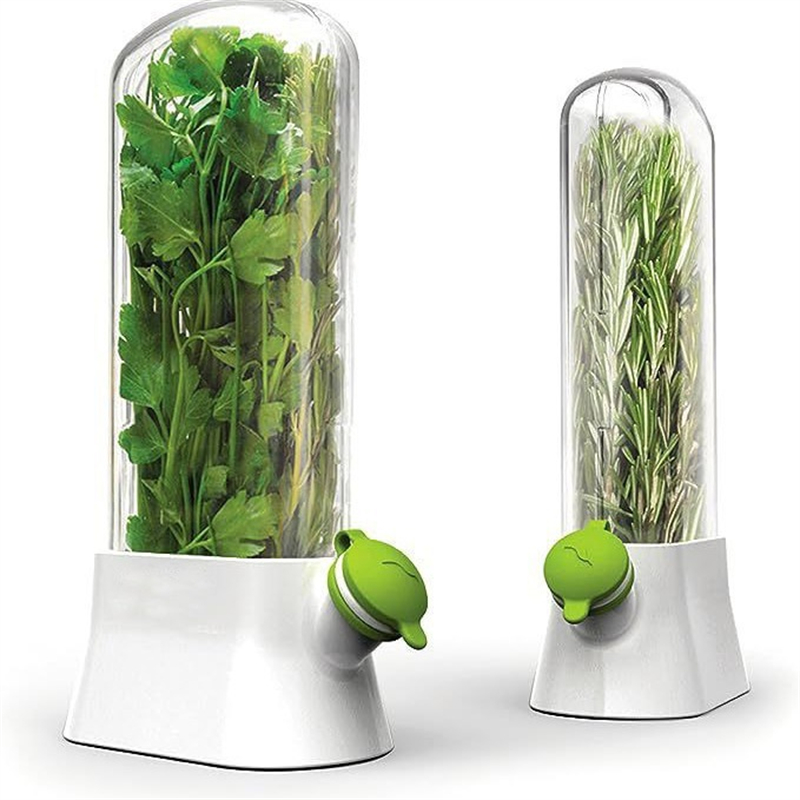 Refrigerator Herb Crisper Save - огляд і ціна Herb Keeper Container