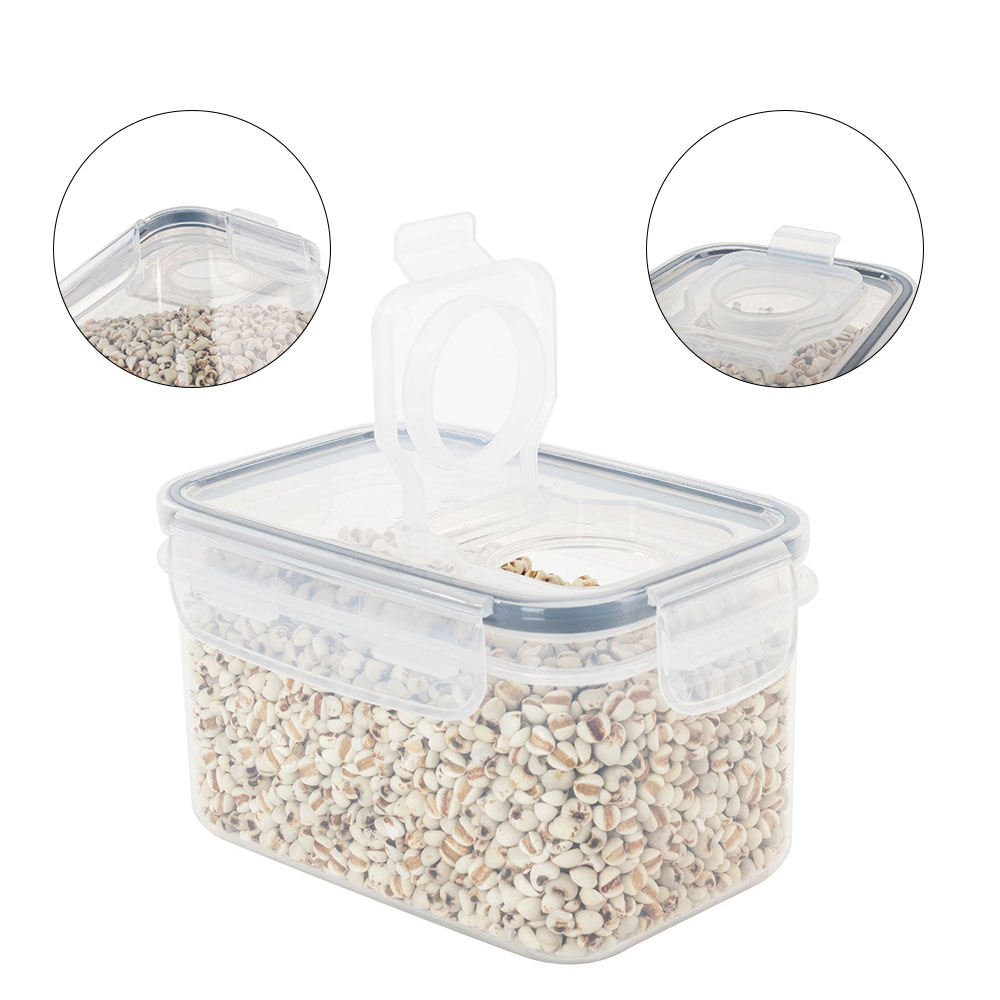 Sealed Plastic Food Storage Bo - огляд і ціна Airtight Cereal Jar