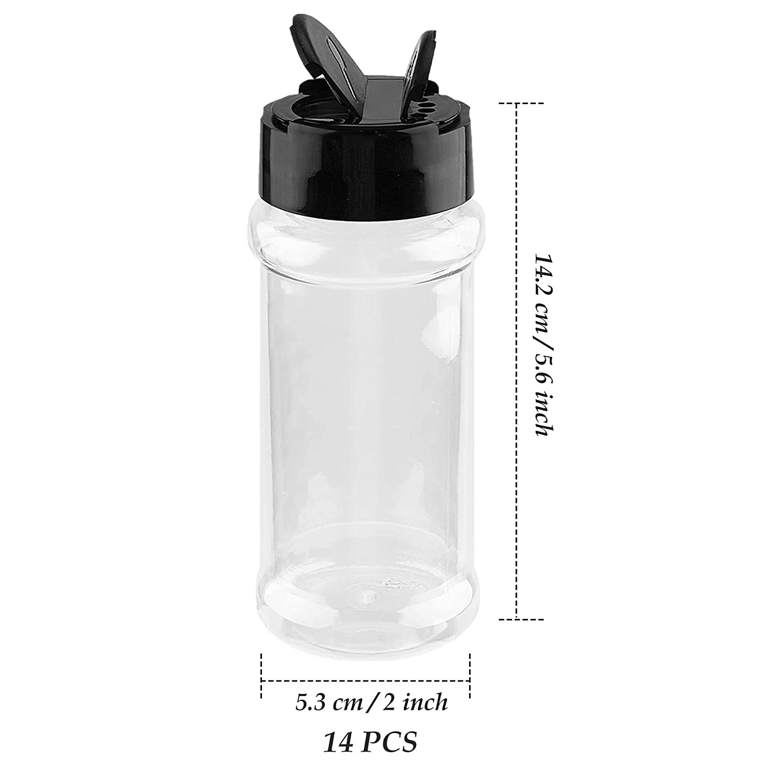 8Oz Spice Jar With Shaker Lids - огляд і ціна Herb Keeper Container